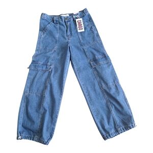 GOGO Women's High Rise Blue Jeans